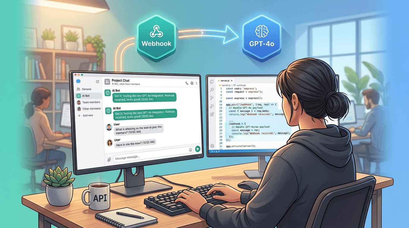 Build a WhatsApp AI chatbot with ChatGPT GPT-4o and Node.js using Whapi.Cloud API gateway in 2026